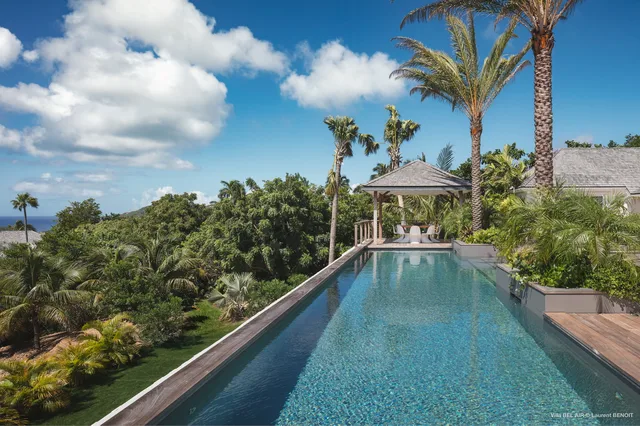 pool at Villa Bel Air in St Barts - St Barts luxury vacation rental