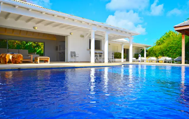 pool at Villa Bel Ombre in St Barts - St Barts luxury vacation rental