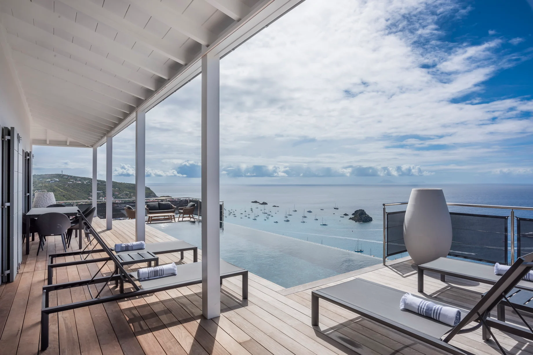 pool at Villa Belharra in St Barts - St Barts luxury vacation rental