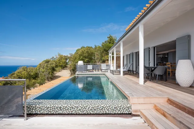 pool at Villa Belharra in St Barts - St Barts luxury vacation rental