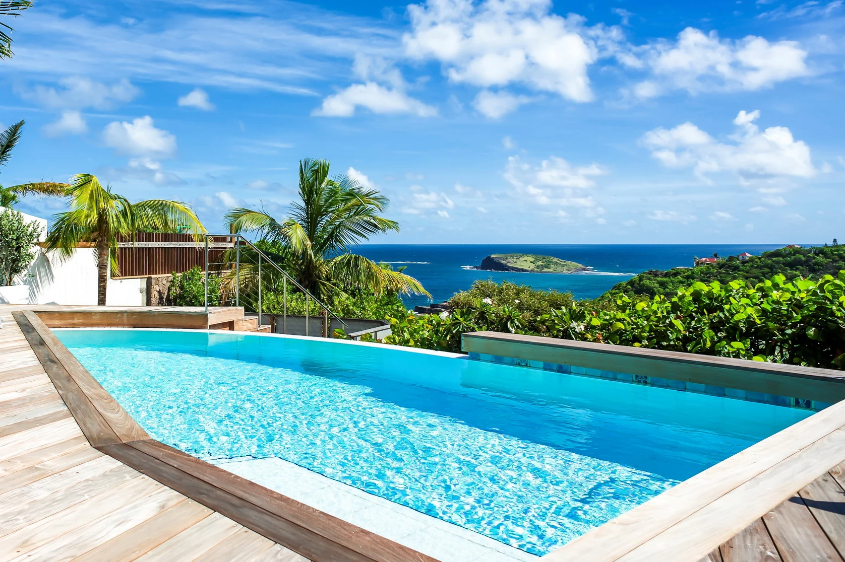 pool at Villa Bonbonnière in St Barts - St Barts luxury vacation rental