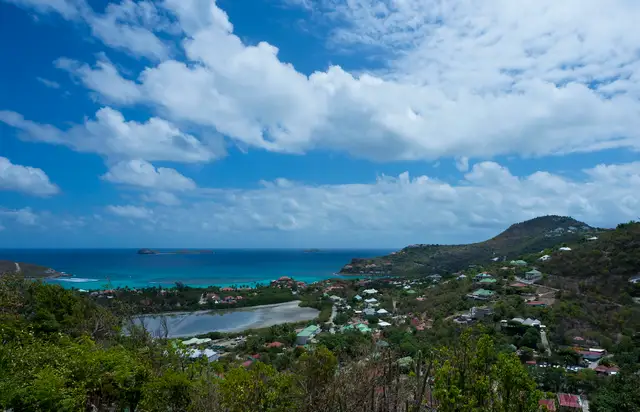 terrace at Villa Bonjour in St Barts - St. Barts Villa Rental