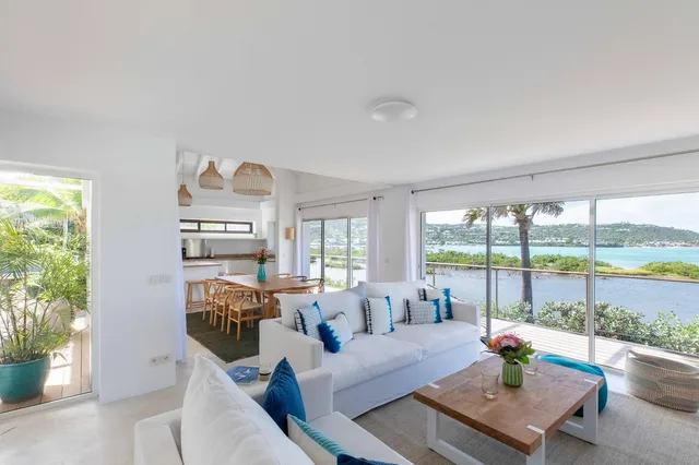 living at Villa Borderline in St Barts - St. Barts Villa Rental