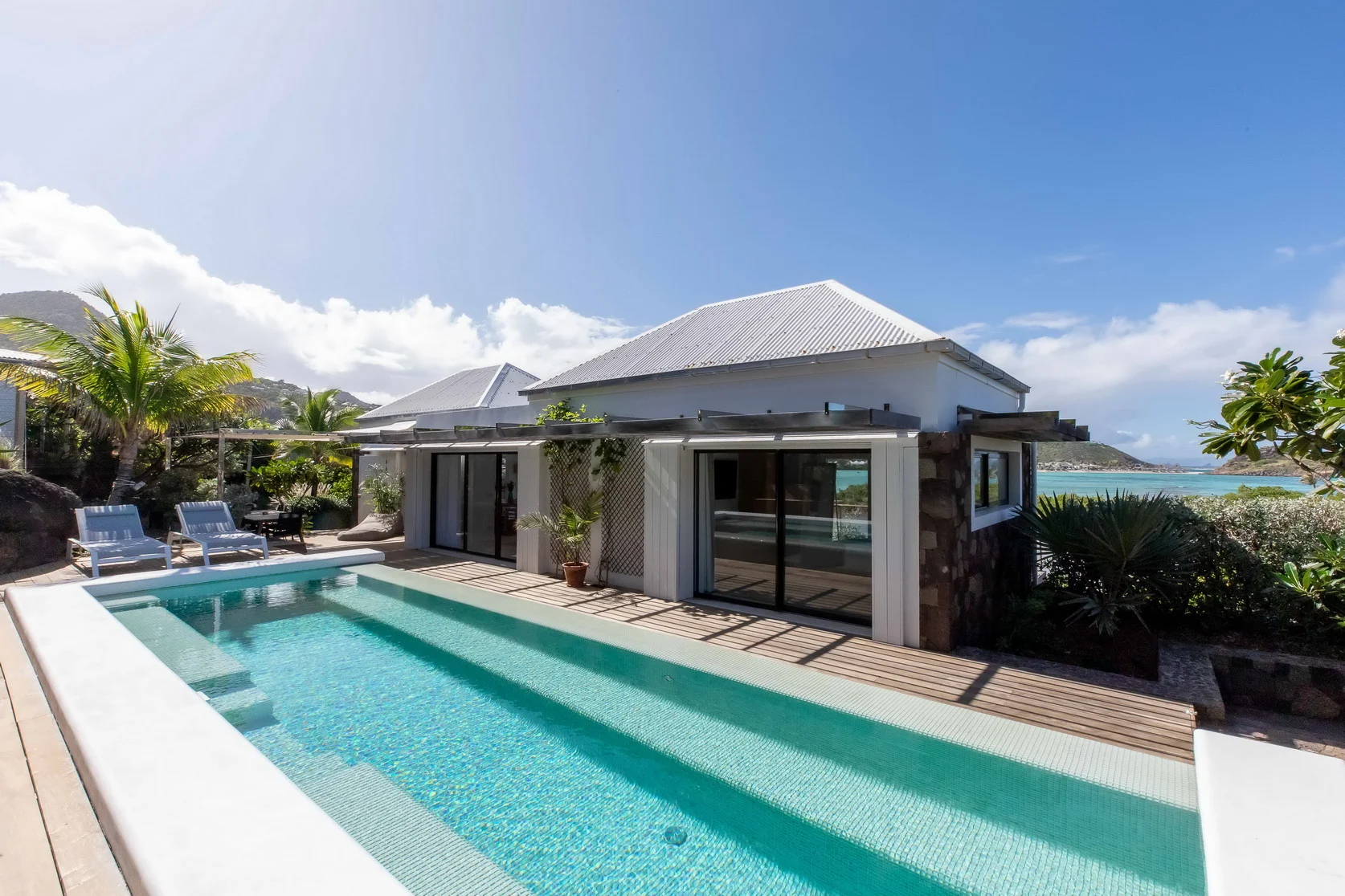 pool at Villa Borderline in St Barts - St Barts luxury vacation rental
