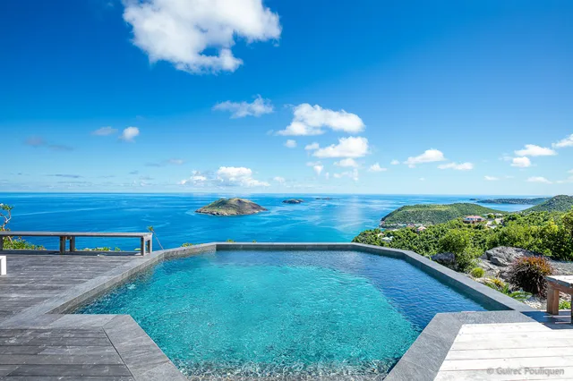 pool at Villa Byzance in Colombier - St Barts luxury vacation rental