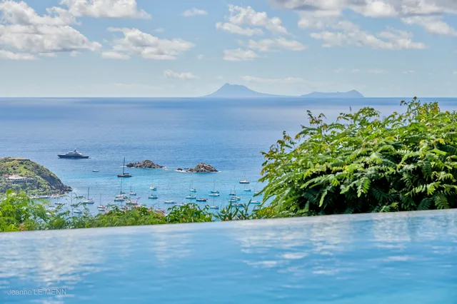 pool at Villa Cactus in Colombier - St. Barth Villa Rental