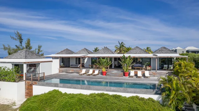pool at Villa Cairn in St Barts - St. Barts Villa Rental