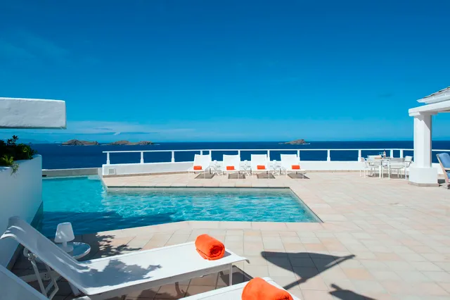 au Vent - Pool at Villa Cap au Vent in St Barts - St. Barts Villa Rental
