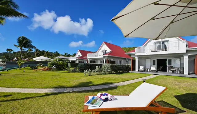 terrace at Villa Cap Fréhel in St Barts - St Barts luxury vacation rental