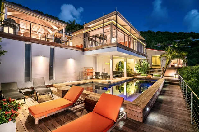 pool at Villa Casa Roc in St Barts - St Barts luxury vacation rental