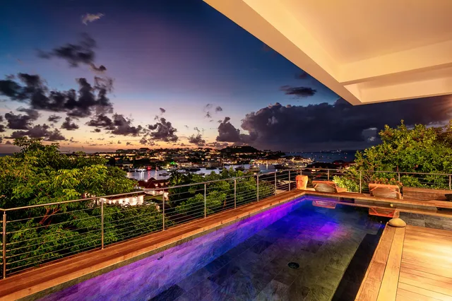 pool at Villa Casa Roc in St Barts - St. Barts Villa Rental
