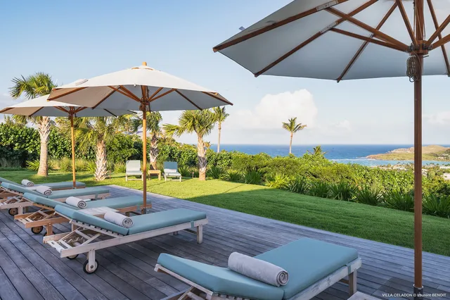 pool at Villa Celadon in St Barts - St. Barts Villa Rental