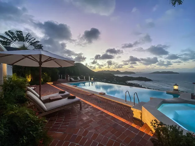pool at Villa Chanticleer in St Barts - St Barts luxury vacation rental