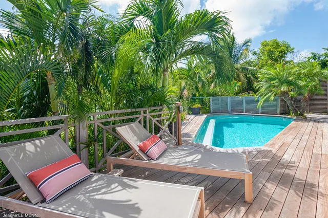 pool at Villa Chouchou in St Barts - St. Barts Villa Rental