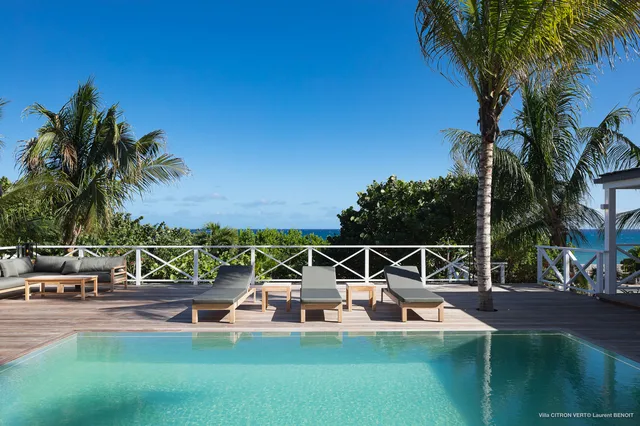 pool at Villa Citron Vert in Toiny - St Barts luxury vacation rental