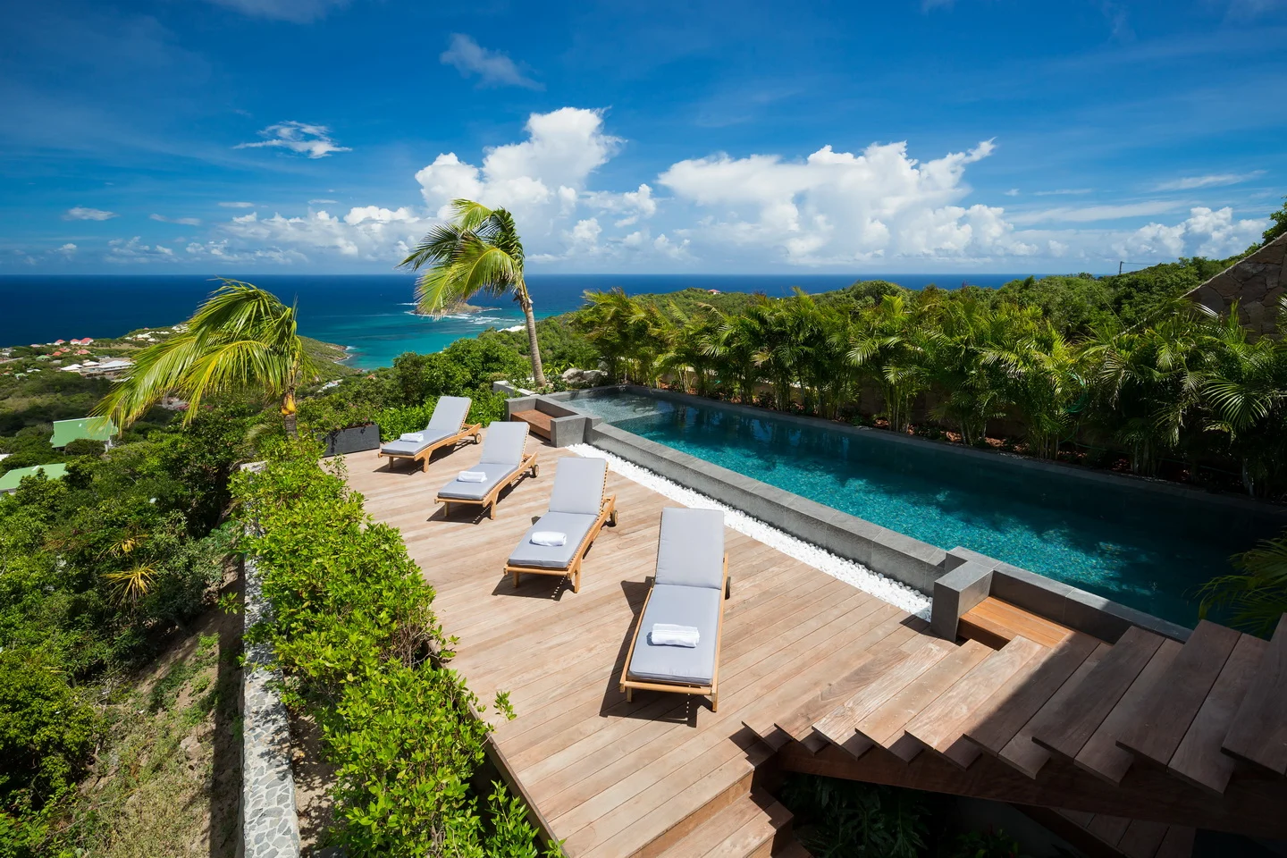 pool at Villa Clémentine in St Barts - St Barts luxury vacation rental