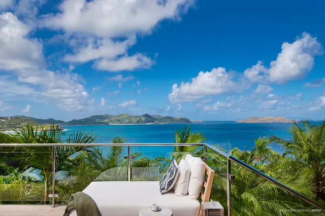 pool at Villa Coco Loco in St Barts - St. Barts Villa Rental