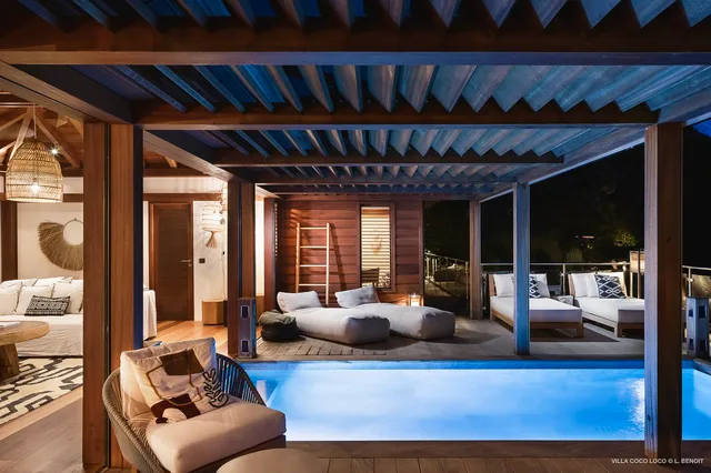 pool at Villa Coco Loco in St Barts - St Barts luxury vacation rental