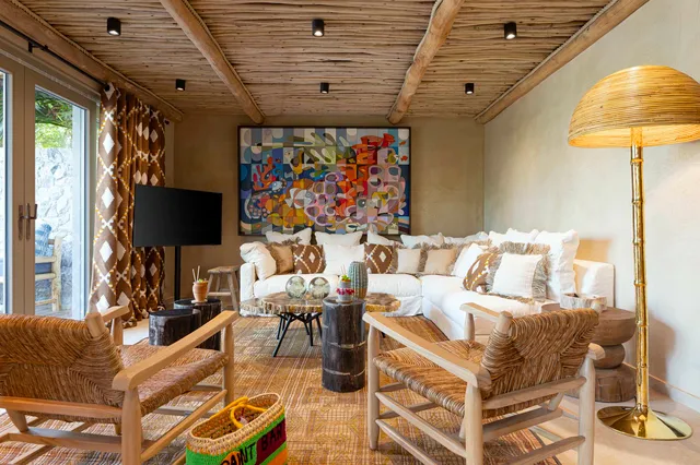 Mango - Living at Villa Coco Mango in St Barts - St. Barts Villa Rental