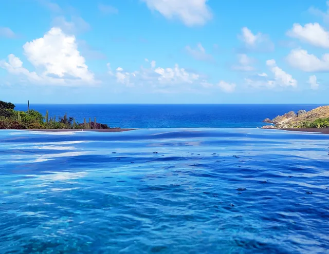 pool at Villa Coco Rock in Petit Cul de Sac - St Barts luxury vacation rental