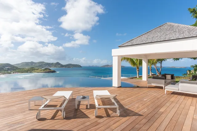 pool at Villa Coco in Lorient - St. Barts Villa Rental