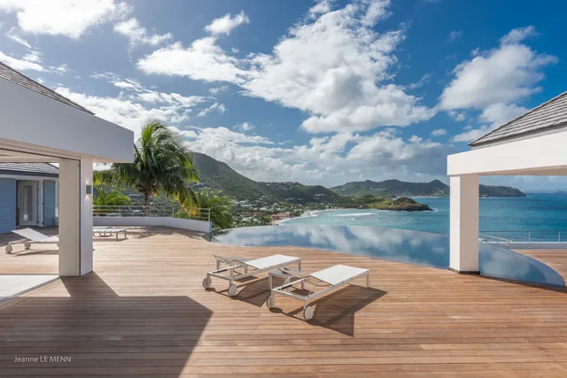 pool at Villa Coco in St Barts - St. Barts Villa Rental