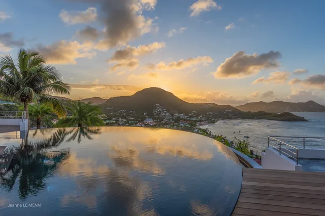 pool at Villa Coco in St Barts - St. Barts Villa Rental