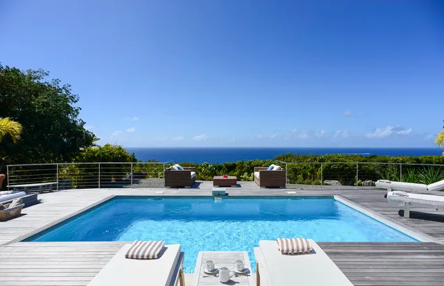 pool at Villa Costa Nova in Gouverneur - St. Barts Villa Rental