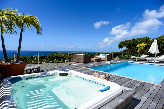 pool at Villa Costa Nova in St Barts - St. Barts Villa Rental