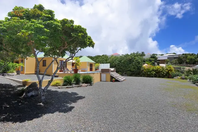 terrace at Villa Costa Nova in St Barts - St. Barts Villa Rental