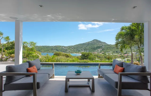 pool at Villa Dadaye in St Barts - St. Barts Villa Rental