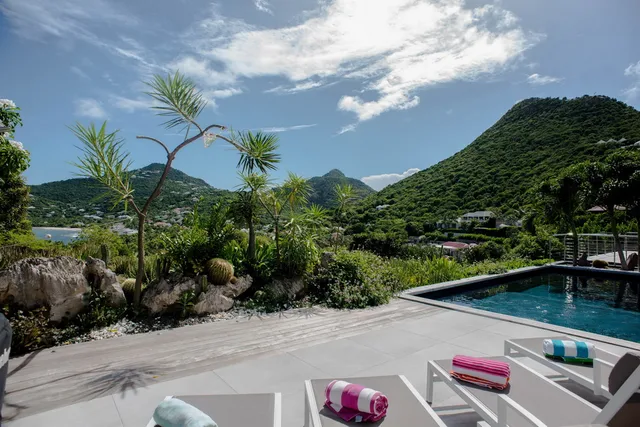pool at Villa Dadaye in St Barts - St. Barth Villa Rental