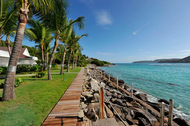 Dahouët edge of the water at Villa Dahouët in St Barts - St Barts luxury vacation rental