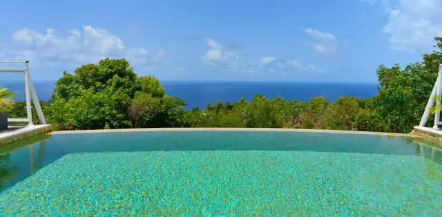 pool at Villa Dasha in Gouverneur - St. Barts Villa Rental