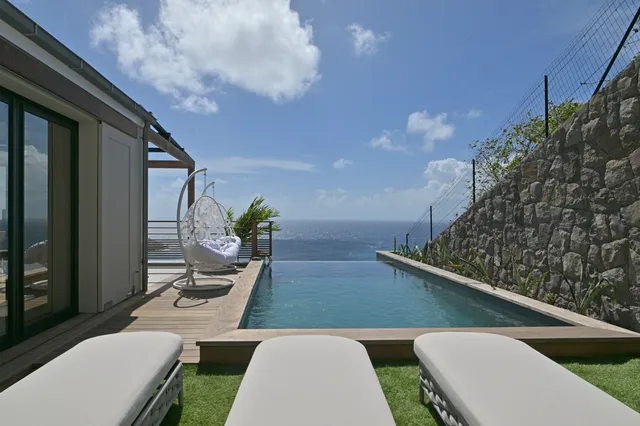 pool at Villa Davalia in St Barts - St. Barts Villa Rental
