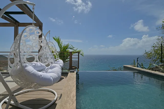 pool at Villa Davalia in St Barts - St. Barth Villa Rental