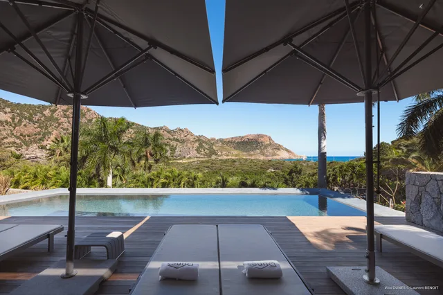 pool at Villa Dunes in St Barts - St. Barth Villa Rental