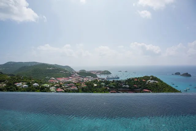 pool at Villa Dzir in St Barts - St. Barts Villa Rental
