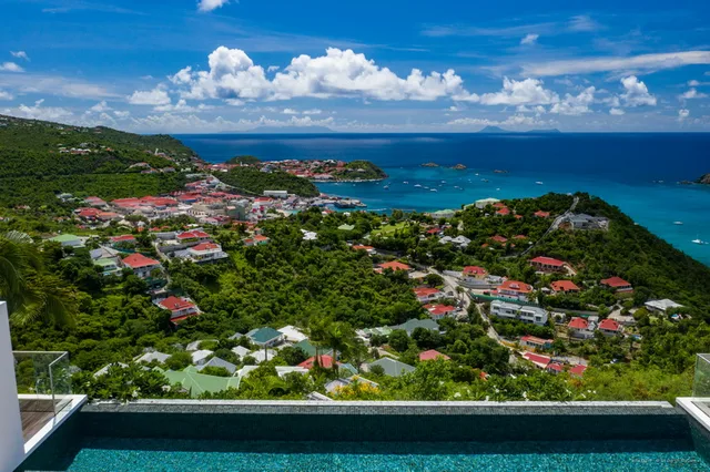 pool at Villa Dzir in St Barts - St. Barth Villa Rental
