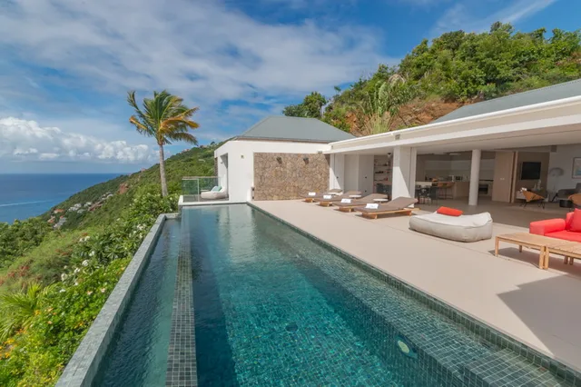 pool at Villa Dzir in St Barts - St Barts luxury vacation rental