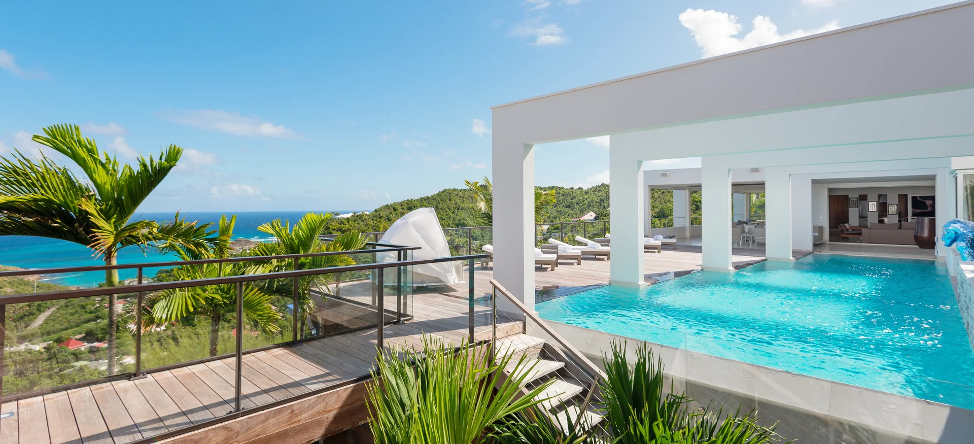 pool at Villa Eclipse in St Barts - St Barts luxury vacation rental