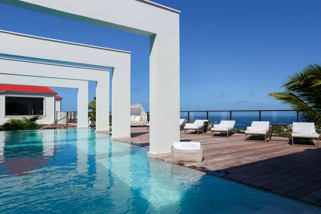 Pool at Villa Eclipse in St Barts - St. Barts Villa Rental
