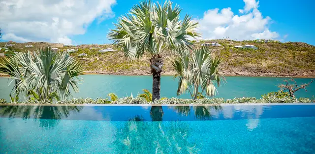 pool at Villa Eden House in Marigot - St. Barts Villa Rental