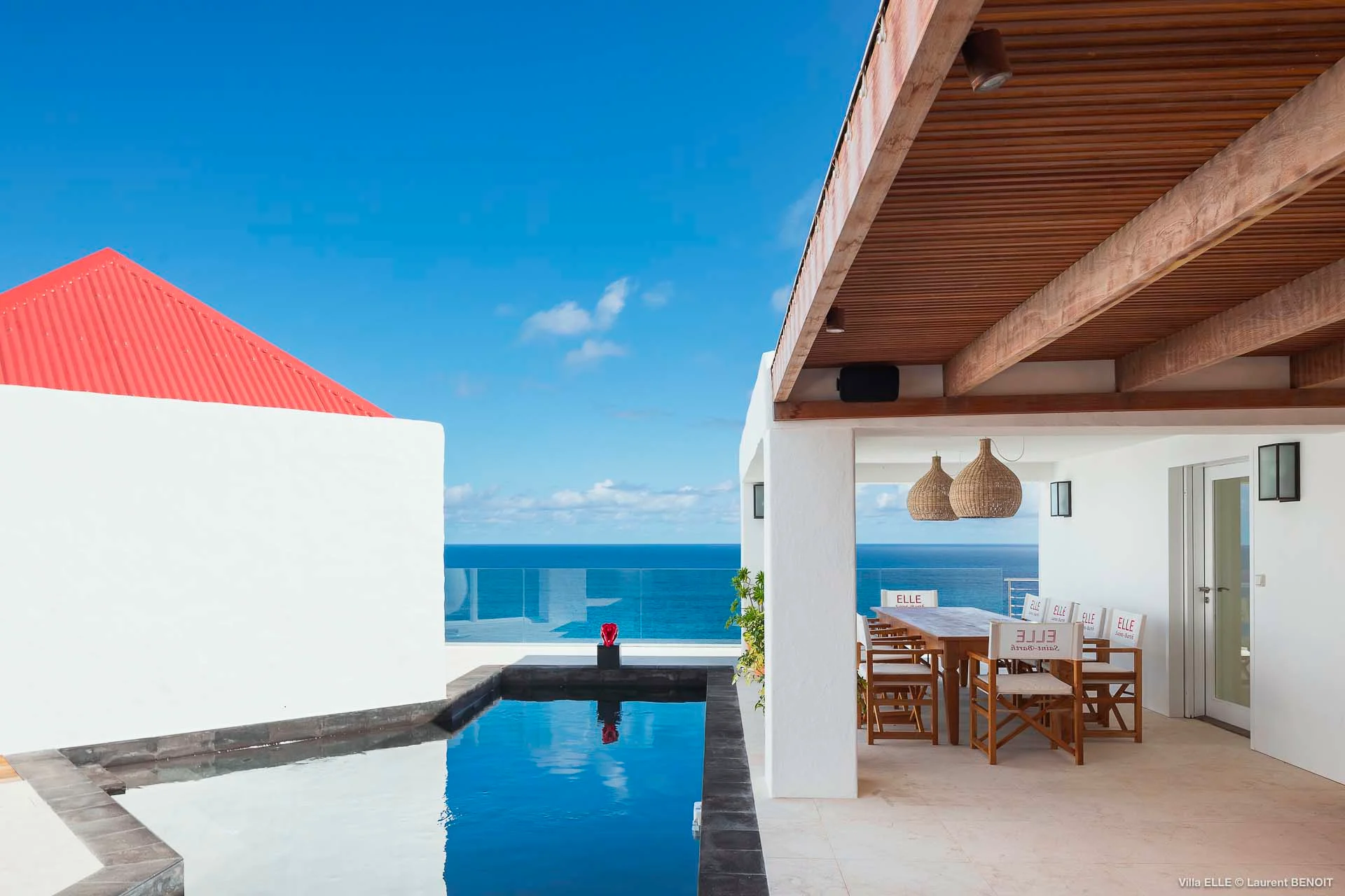pool at Villa Elle in St Barts - St Barts luxury vacation rental