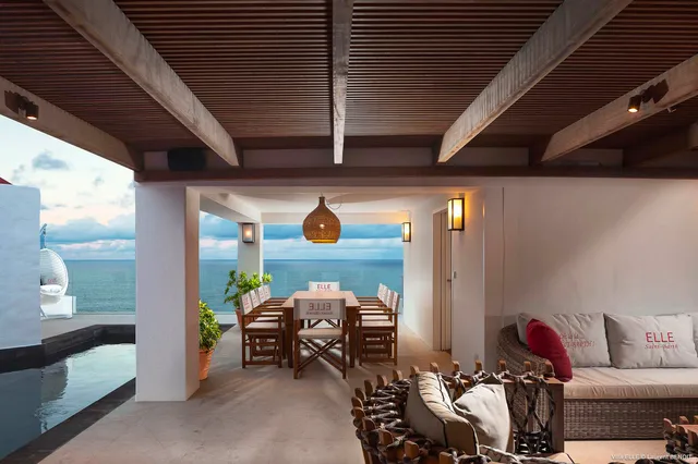 Terrace at Villa Elle in St Barts - St Barts luxury vacation rental