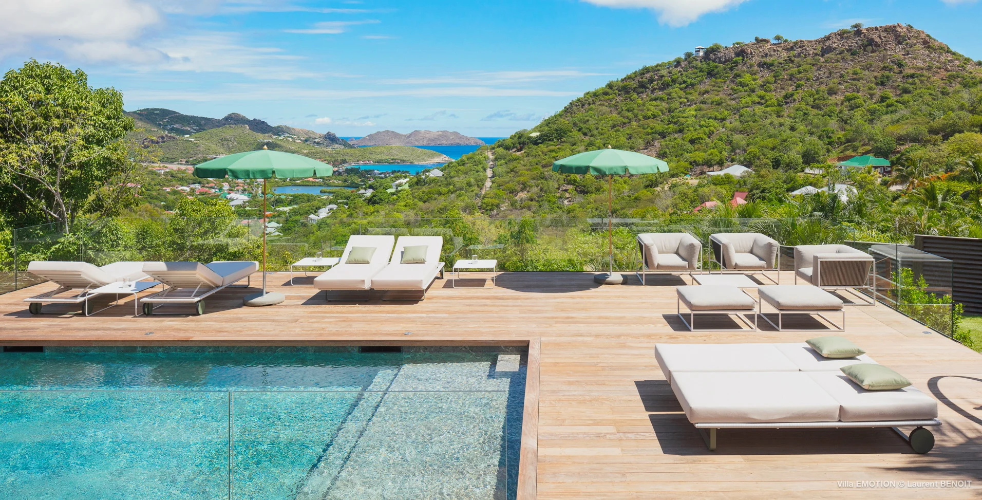 pool at Villa Emotion in St Barts - St Barts luxury vacation rental