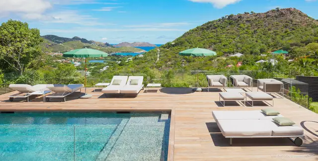 pool at Villa Emotion in St. Jean - St. Barth Villa Rental