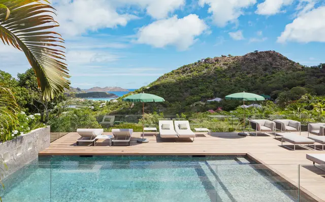 pool at Villa Emotion in St Barts - St. Barts Villa Rental