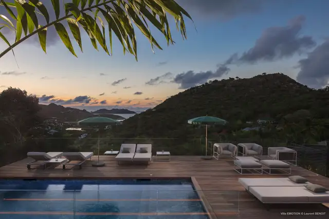 pool at Villa Emotion in St Barts - St. Barth Villa Rental