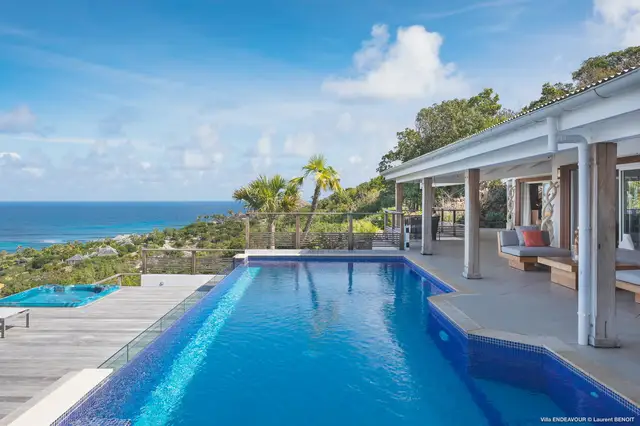 pool at Villa Endeavour in St Barts - St Barts luxury vacation rental